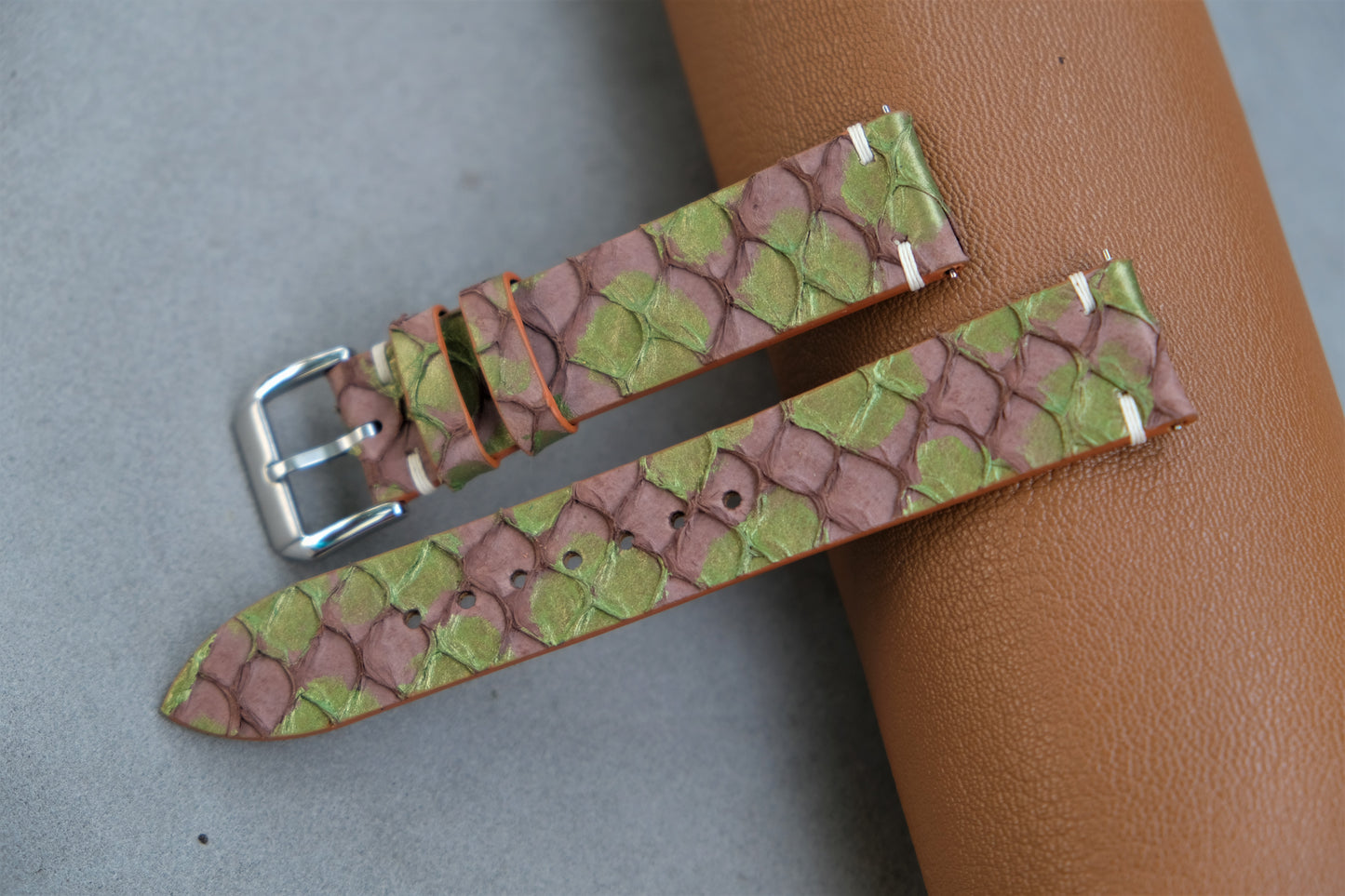 Carp Leather Watch Strap