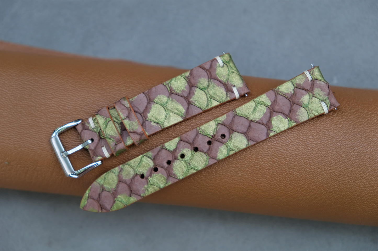 Carp Leather Watch Strap