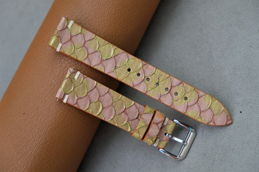 Carp Leather Watch Strap