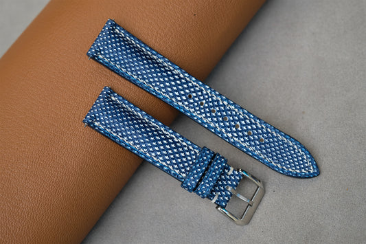 Snakeskin Leather Watch Strap