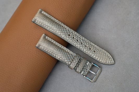 Snakeskin Leather Watch Strap