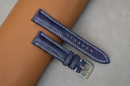 Snakeskin Leather Watch Strap