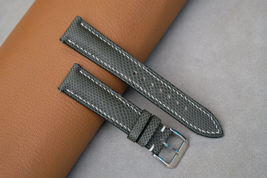 Snakeskin Leather Watch Strap