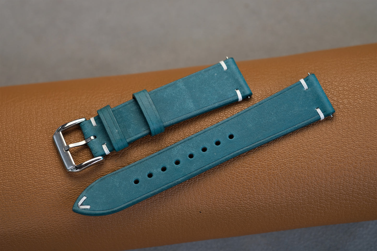 Turquoise Maya Leather Watch Strap